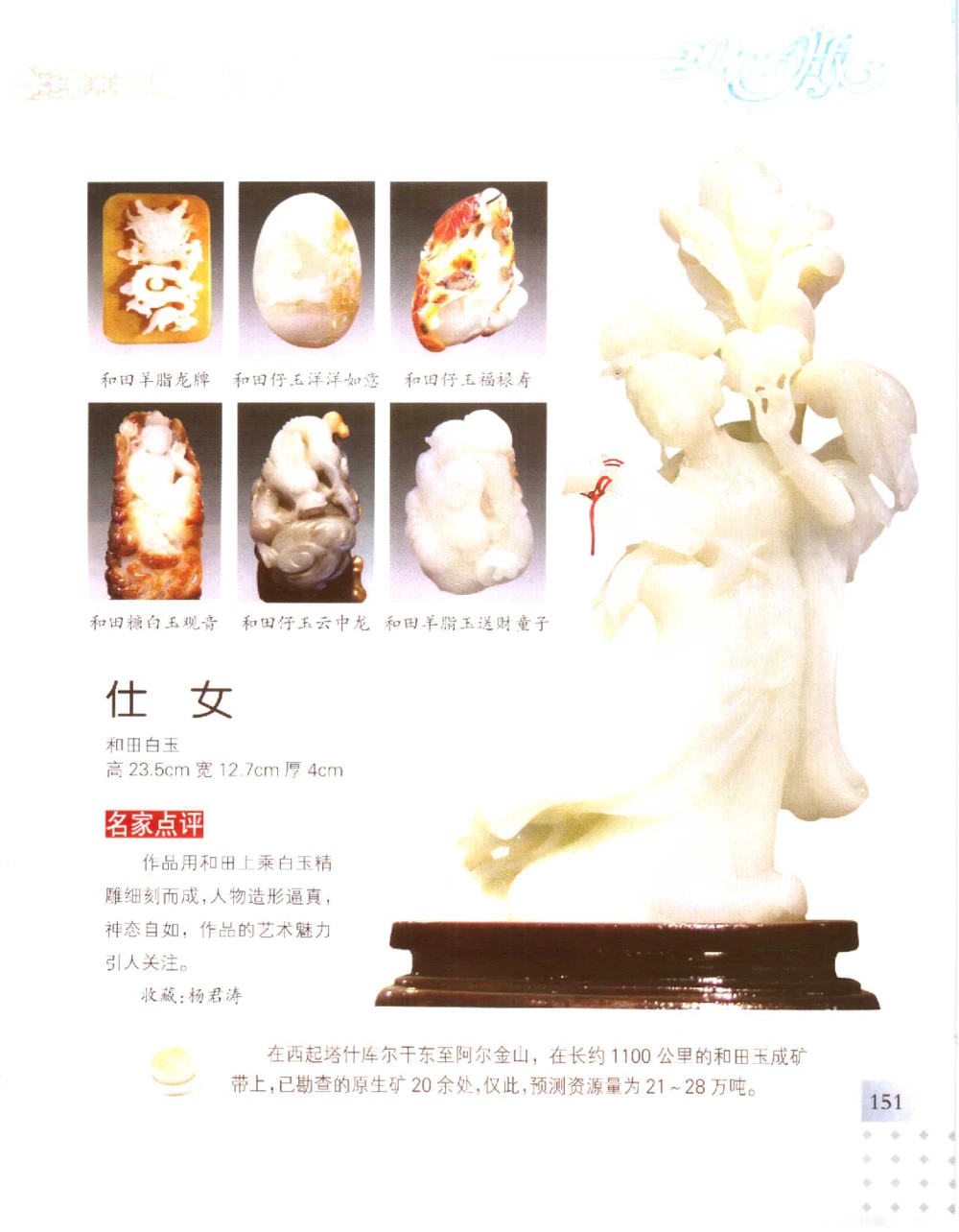 中国新疆和田玉百家民间精品录2006版__X018-玉石珠宝鉴定教程最新合集_7、和田玉鉴定专题全套课程_和田玉电子书