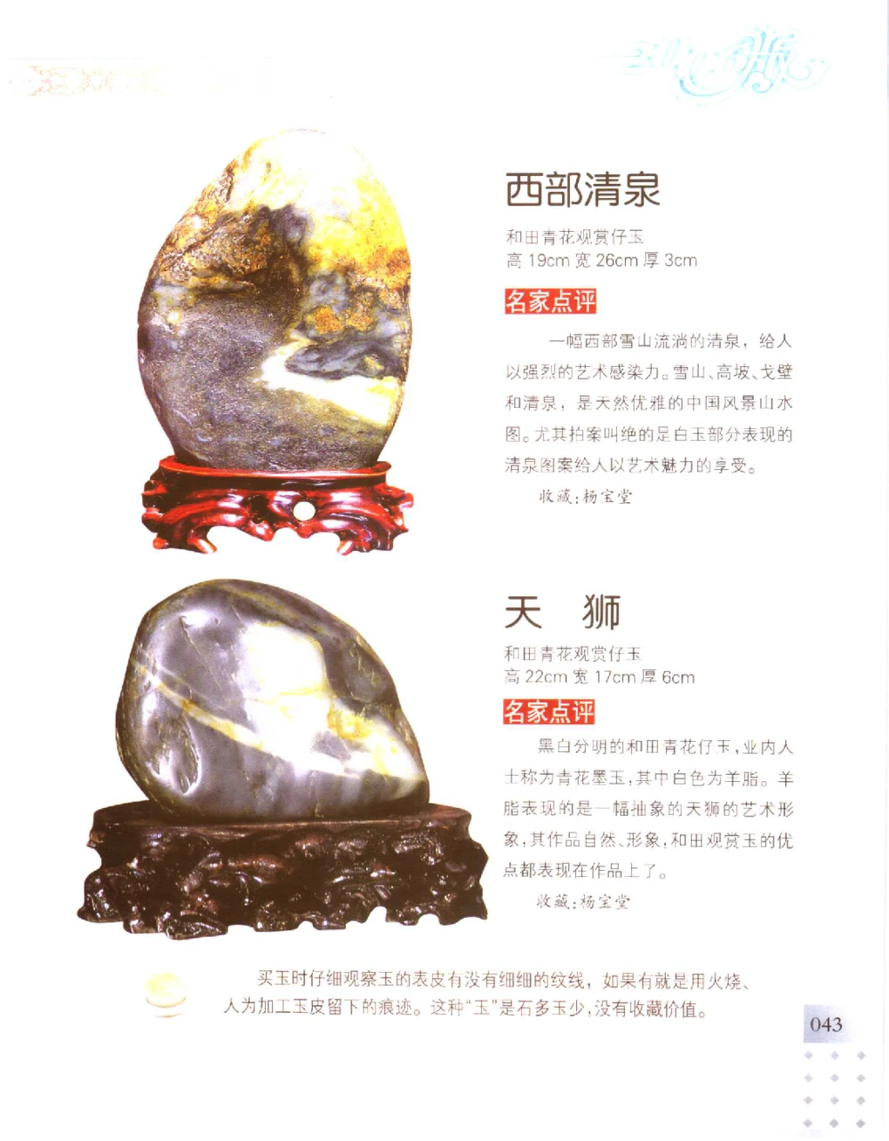 中国新疆和田玉百家民间精品录2006版__X018-玉石珠宝鉴定教程最新合集_7、和田玉鉴定专题全套课程_和田玉电子书