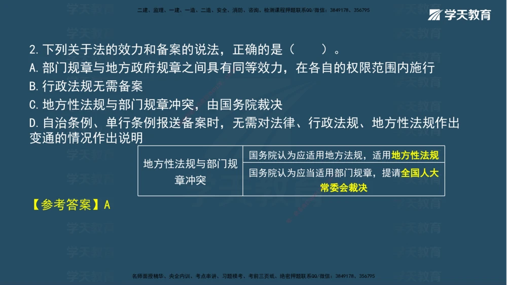 05.2025年一建《法规》模考测评（二）讲义_2026年一建法规_2025年一建法规SVIP_03-习题精析✿实战特训✿模考通关_33-法规《模考测评班》王君雅XT_--配套讲义--