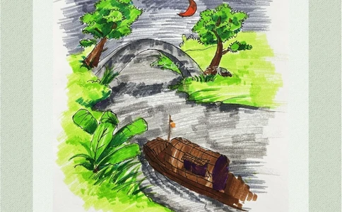 看画猜诗深秋时节似乎总能引发愁绪_中小学精品资料(高清可打印)_古诗词大全集281份高清资料整理版