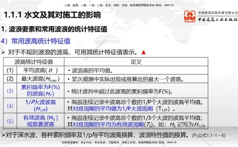 01节1.1水文及其对施工的影响（12.18）_2026年一级建造师_2026年一建港航_2026年一建港航SVIP_02-基础精讲✿高端面授✿深度强化_02-2026年一建港航-建工社-两轮基础直播-卢曹康_讲义