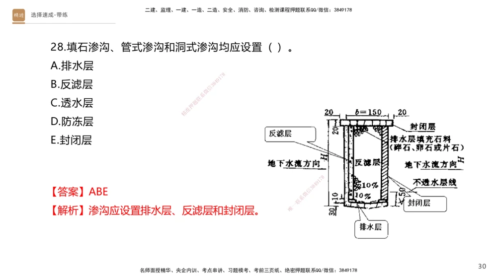 01.2025寇伟-选择速成-公路实务1（带练）_2026年一级建造师_2026年一建公路_2026年一建公路SVIP_2026一建公路SVIP_03-习题精析✿实战特训✿模考通关_讲义