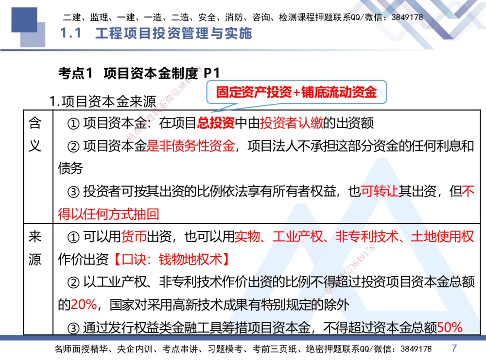 01.2026王晓丹-核心考点精析-管理1_2026年一级建造师_2026年一建管理_2026年一建管理SVIP_2026一建管理SVIP_04-冲刺串讲✿考点强化✿小灶集训_讲义