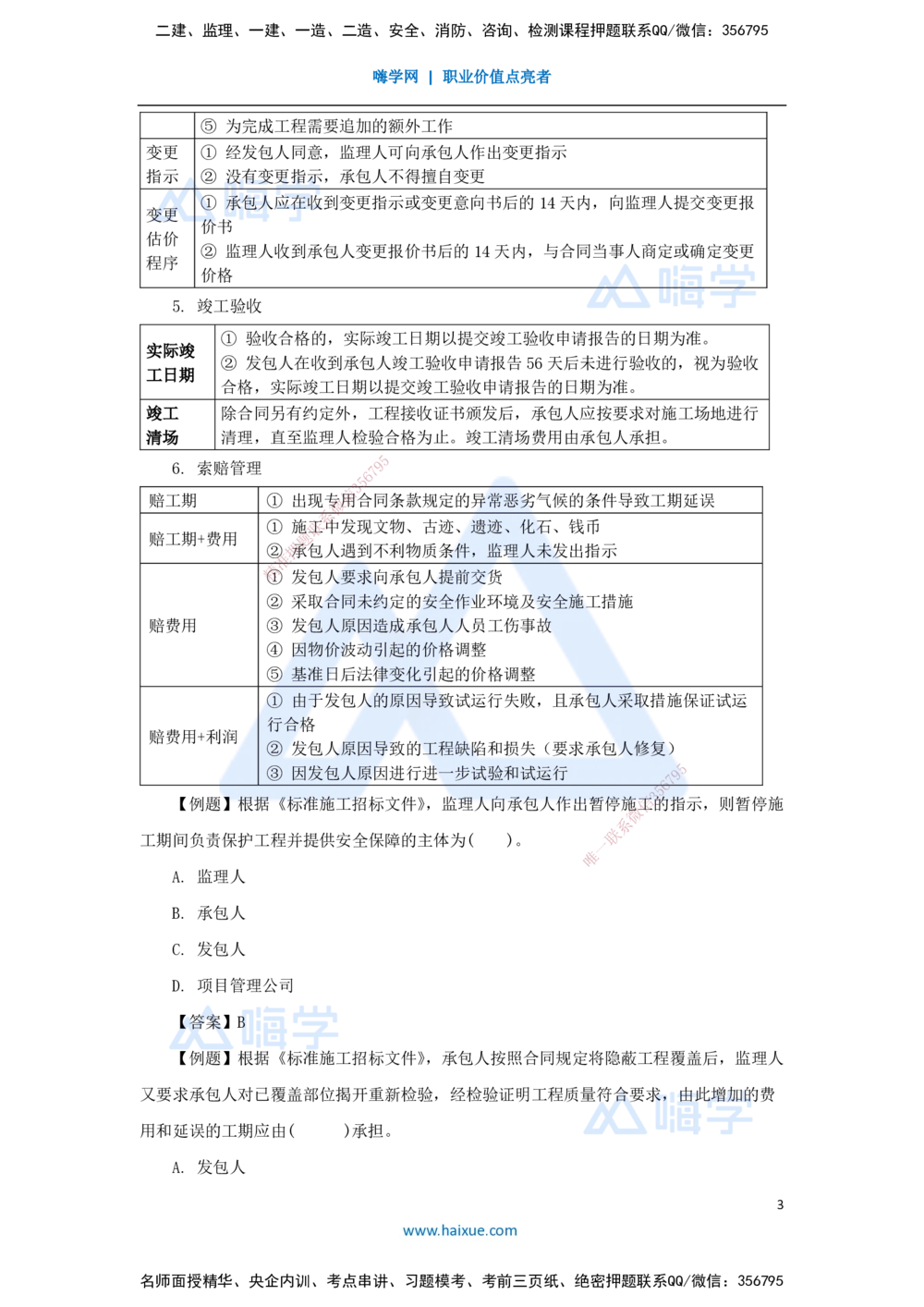 09.2025杨彬-考前拔分速成-第3章（2）3.2工程合同管理_2026年一级建造师_2026年一建管理_2025年一建管理SVIP_04-冲刺串讲✿考点强化✿小灶集训_19-管理《考前拔分速成》杨彬HX_讲义
