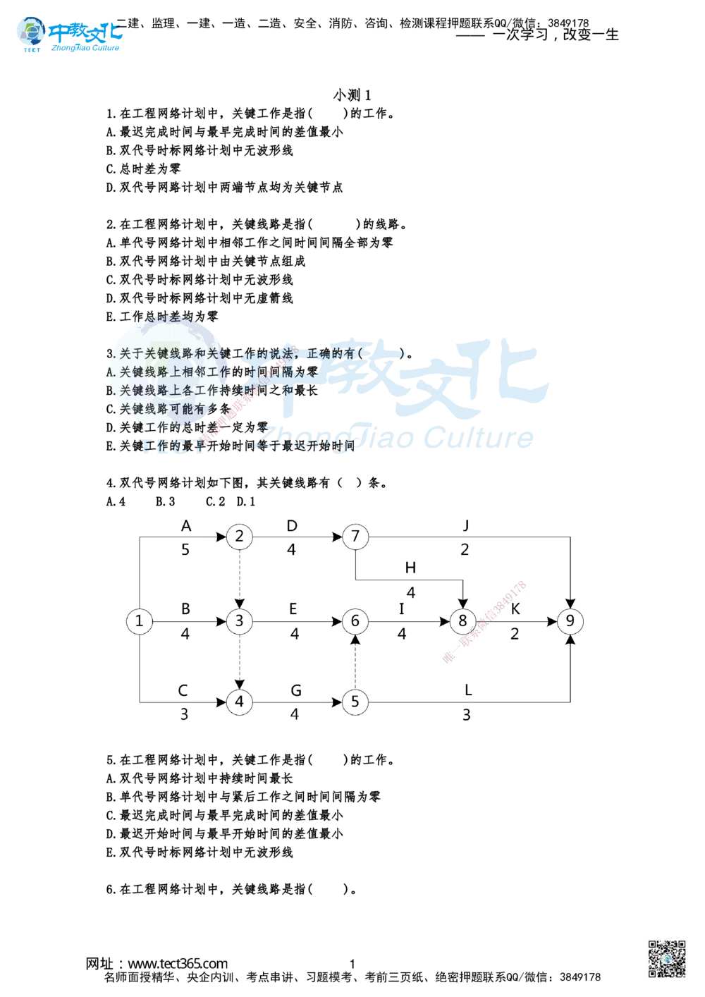 02.小测1_2026年一级建造师_2026年一建管理_2025年一建管理SVIP_02-基础精讲✿高端面授✿深度强化_52-管理《精讲面授班》朱峰ZJ_课程讲义