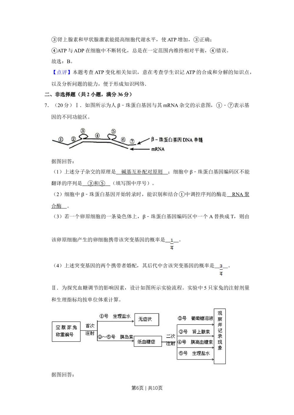 2008年高考生物试卷（天津）（解析卷）_生物历年高考真题_新&middot;Word版2008-2025&middot;高考生物真题_生物（按试卷类型分类）2008-2025_自主命题卷&middot;生物（2008-2025）_天津自主命题&middot;生物（2008-2024）