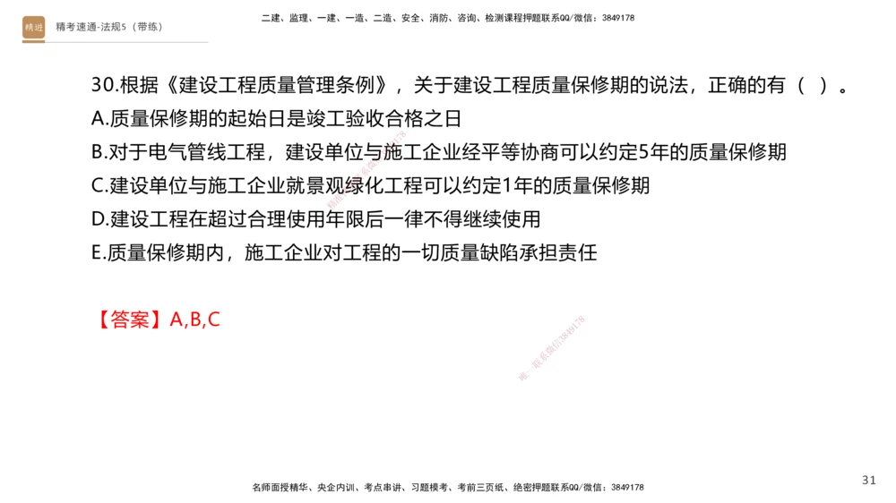 06.2025张峰-精考速通-法规5（带练）_2026年一建法规_2025年一建法规SVIP_03-习题精析✿实战特训✿模考通关_05-法规《精考速通带练》张峰HX_讲义