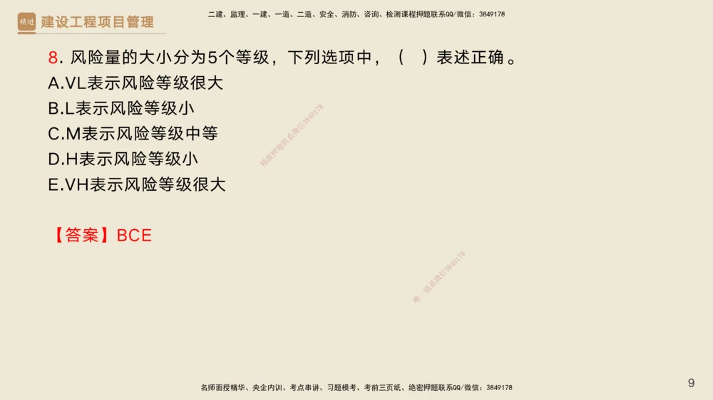 04.2025黄雨诗-精考速通-管理3（带练）_2026年一级建造师_2026年一建管理_2025年一建管理SVIP_03-习题精析✿实战特训✿模考通关_03-管理《精考速通带练》黄雨诗HX_讲义