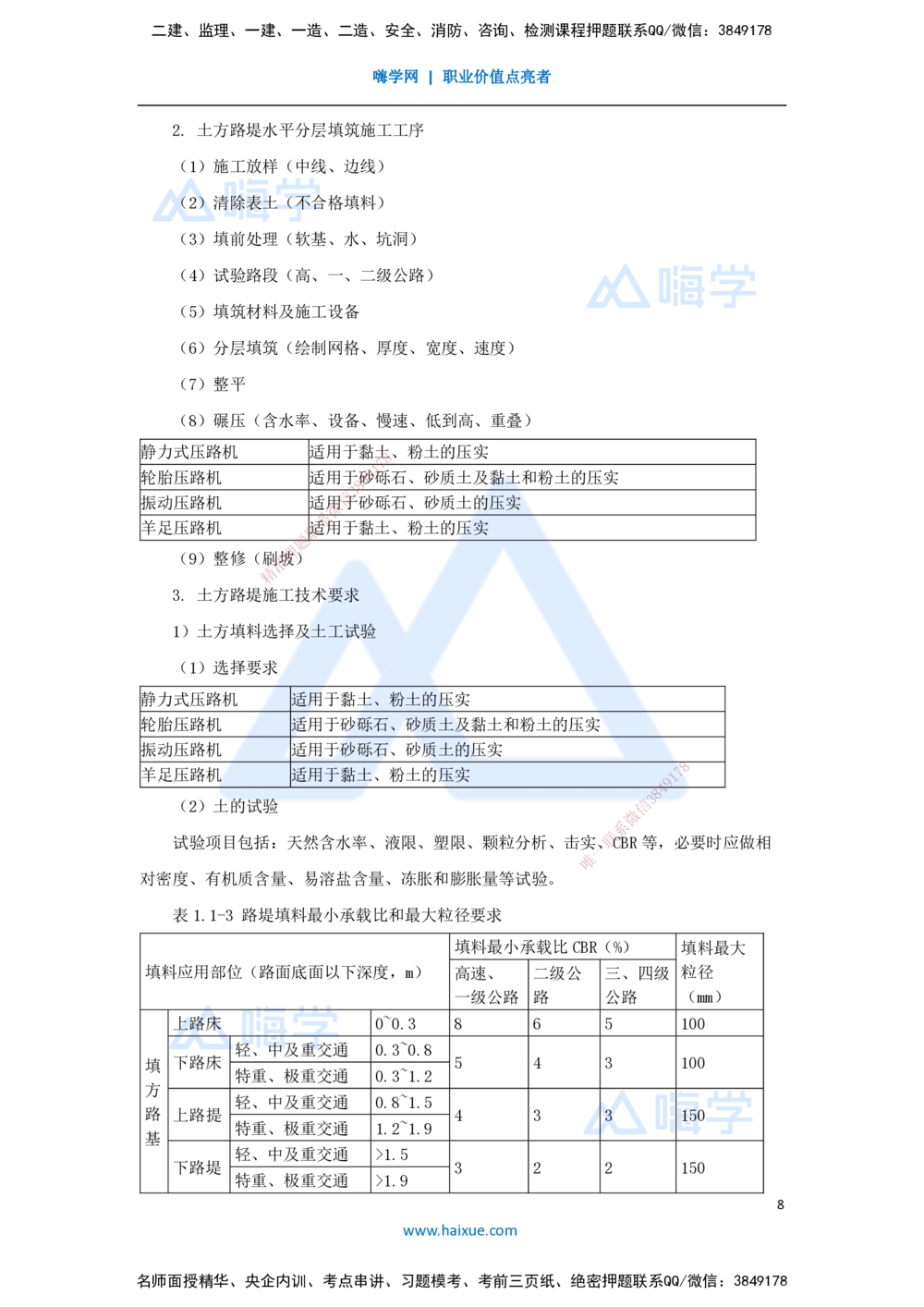 01.2025李昌春-名师冲刺特训-（1）路基工程1_2026年一级建造师_2026年一建公路_2025年一建公路SVIP_04-冲刺串讲✿考点强化✿小灶集训_39-公路《名师冲刺特训》李昌春HX_讲义