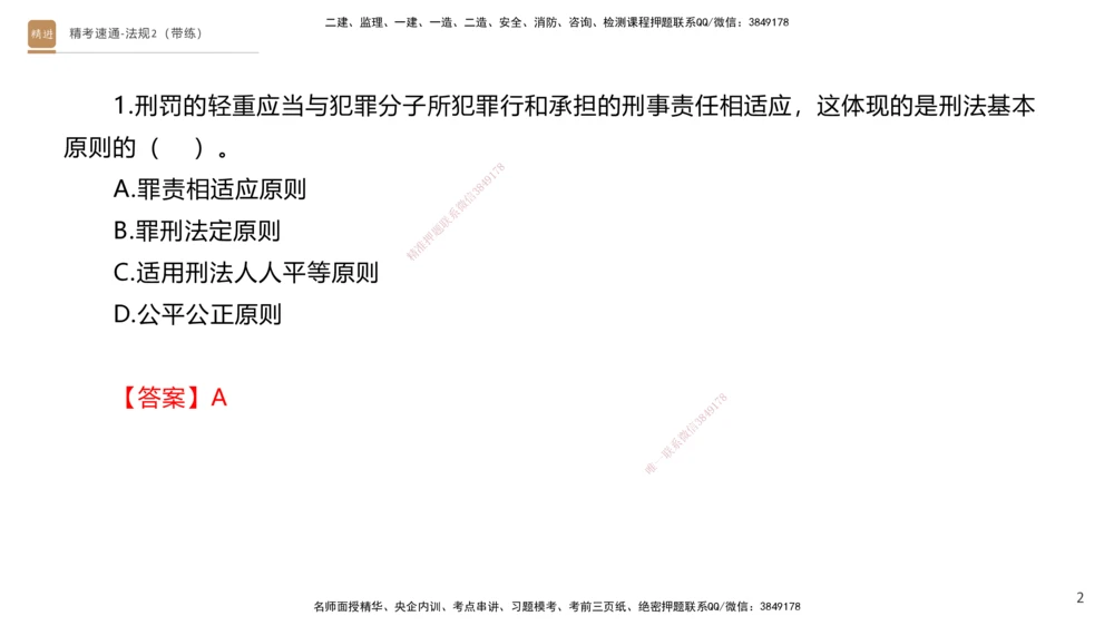 03.2025张峰-精考速通-法规2（带练）_2026年一建法规_2025年一建法规SVIP_03-习题精析✿实战特训✿模考通关_05-法规《精考速通带练》张峰HX_讲义