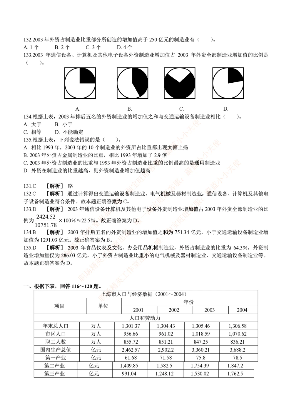 2.思维能力(行测)--资料分析题库+解析☆☆☆_三桶油_中海油_2-中海油招聘考试-通用能力_中国海油2021年招聘笔试最新讲义+题库+押题+预测