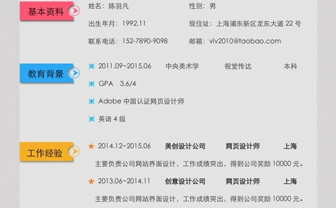 101_26考研复试_10考研复试资料25_2025考研复试简历124款_106单页简历模板