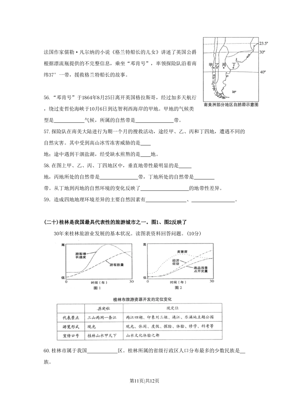 2009年高考地理试卷（上海）（空白卷）_地理历年高考真题_新&middot;PDF版2008-2025&middot;高考地理真题_地理（按试卷类型分类）2008-2025_自主命题卷&middot;地理（2008-2025）