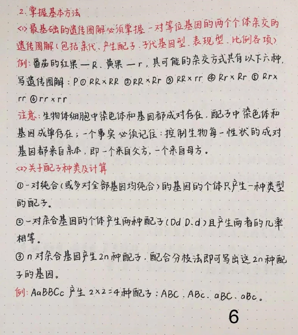高中生物遗传知识总结，这部分知识比较重要，要牢记#高中生物#生物#每天学习一点点_中小学精品资料(高清可打印)_初中大全集高清资料整理版