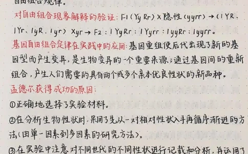 高中生物遗传知识总结，这部分知识比较重要，要牢记#高中生物#生物#每天学习一点点_中小学精品资料(高清可打印)_初中大全集高清资料整理版