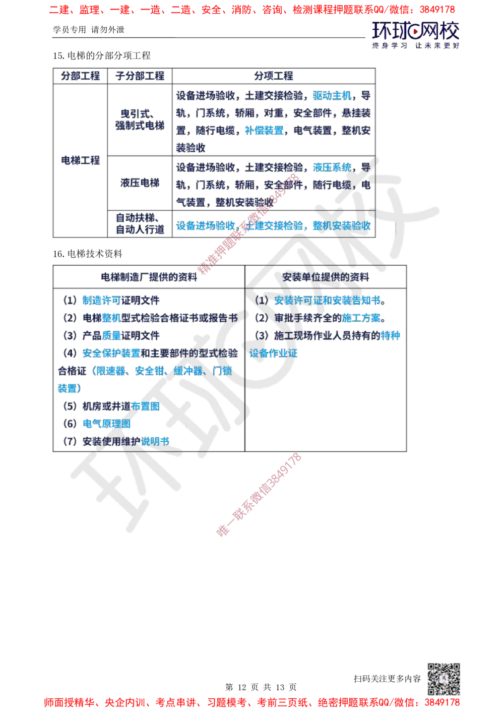 01.2025一建机电专项突破（一）-赵金凤-626_2026年一级建造师_2026年一建机电_2025年一建机电SVIP_04-冲刺串讲✿考点强化✿小灶集训_22-机电《专项突破班班》赵金凤HQ