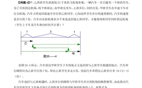 第35讲行程问题（三）_小学奥数举一反三1-6年级相关课程_6六年级奥数《举一反三》_6六年级奥数（40讲）《举一反三》