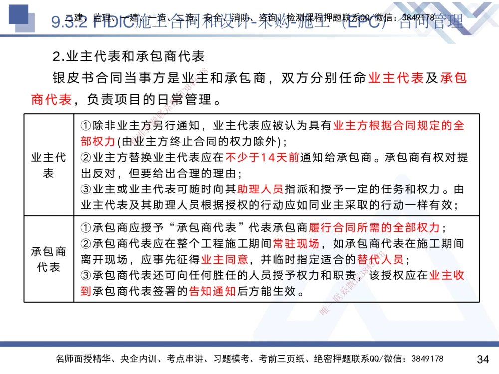 08.2025黄雨诗-核心考点速记-管理8_2026年一级建造师_2026年一建管理_2025年一建管理SVIP_02-基础精讲✿高端面授✿深度强化_33-管理《核心考点速记》黄雨诗HX_讲义