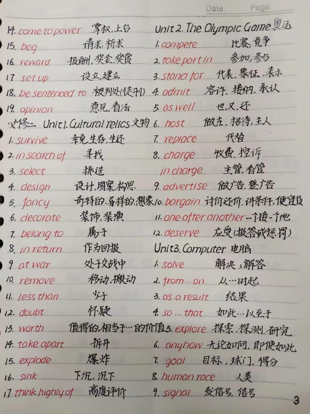 高中全部重点单词大合集，这才是高中生该看的#英语#每天学习一点点_中小学精品资料(高清可打印)_初中大全集高清资料整理版