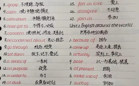 高中全部重点单词大合集，这才是高中生该看的#英语#每天学习一点点_中小学精品资料(高清可打印)_初中大全集高清资料整理版