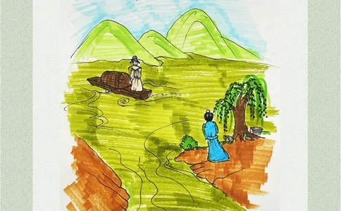 看画猜诗是直白而又率真的友情呀~_中小学精品资料(高清可打印)_古诗词大全集281份高清资料整理版