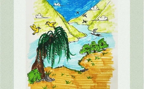 看画猜诗这幅画可以说是很形象了_中小学精品资料(高清可打印)_古诗词大全集281份高清资料整理版