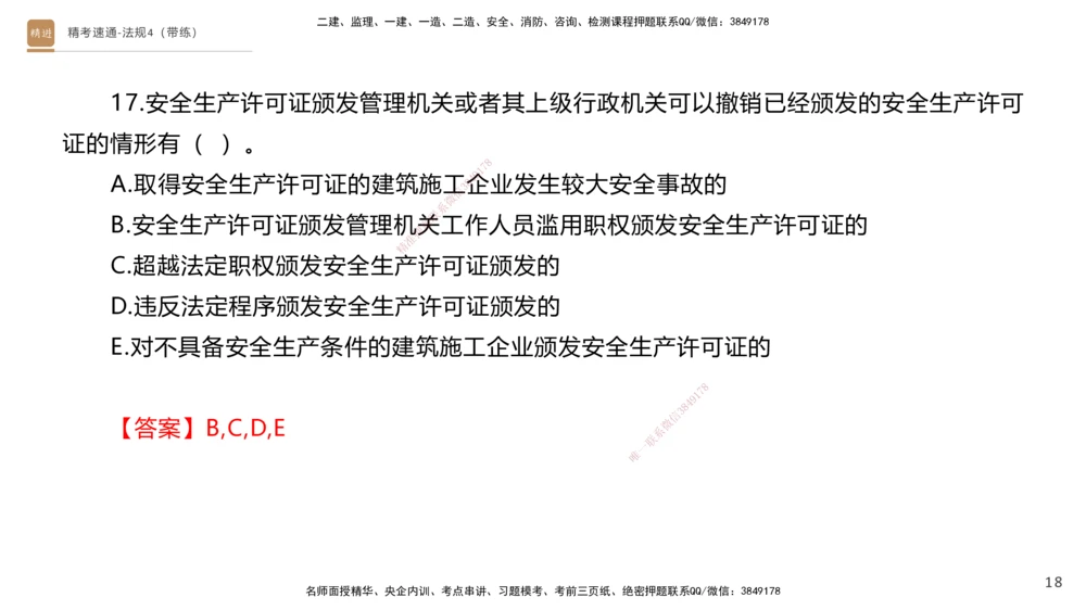 05.2025张峰-精考速通-法规4（带练）_2026年一建法规_2025年一建法规SVIP_03-习题精析✿实战特训✿模考通关_05-法规《精考速通带练》张峰HX_讲义