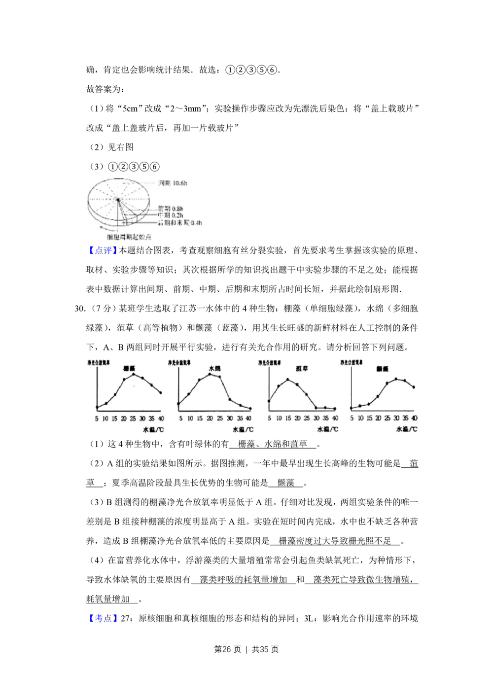 2008年高考生物试卷（江苏）（解析卷）_生物历年高考真题_新&middot;PDF版2008-2025&middot;高考生物真题_生物（按试卷类型分类）2008-2025_自主命题卷&middot;生物（2008-2025）_江苏自主命题&middot;生物（2008-2025）