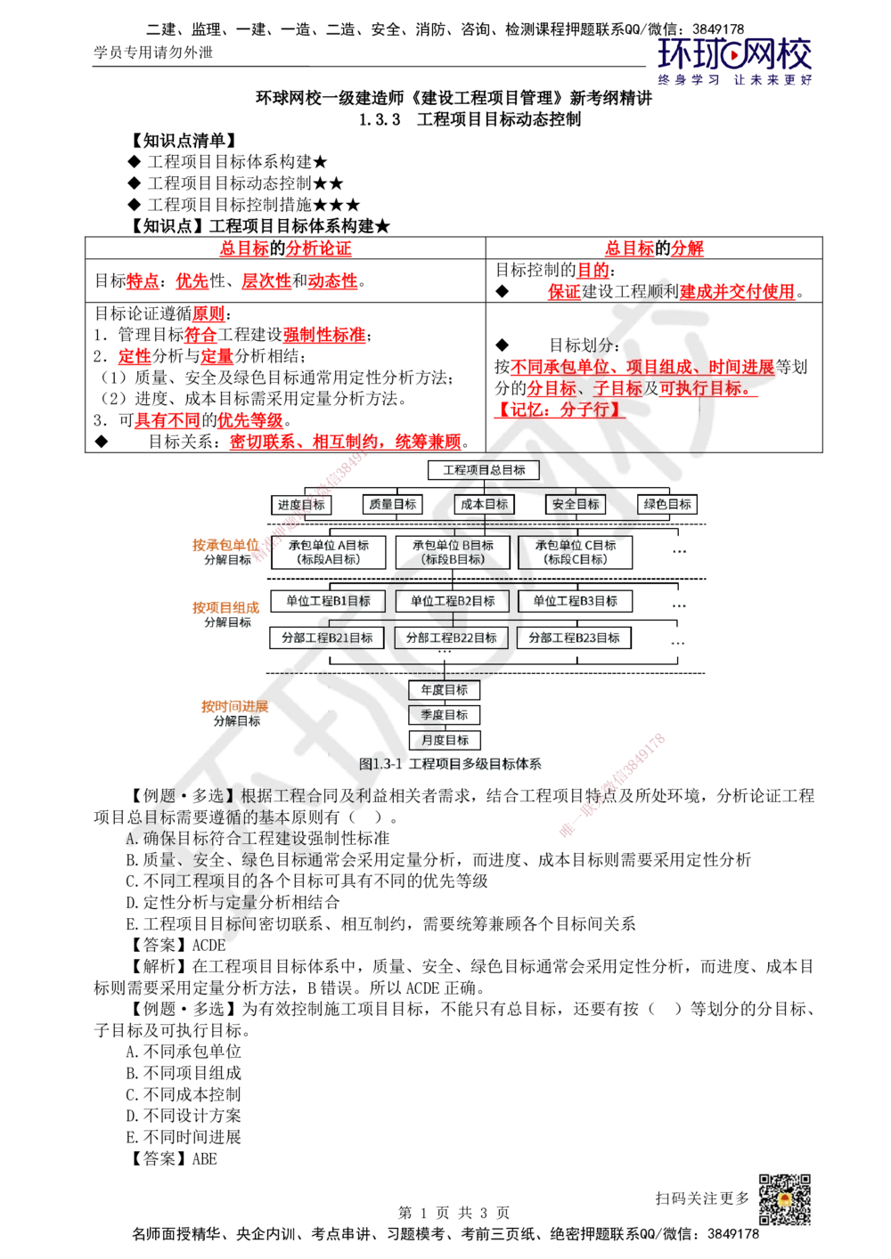 09.第9讲-13工程项目管理规划与动态控制2_2026年一级建造师_2026年一建管理_2025年一建管理SVIP_02-基础精讲✿高端面授✿深度强化_25-管理《考点精讲班》张君、郑春秋HQ_郑春秋