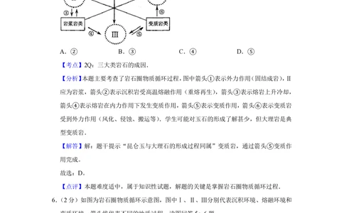 2009年高考地理试卷（江苏）（解析卷）_地理历年高考真题_新&middot;PDF版2008-2025&middot;高考地理真题_地理（按试卷类型分类）2008-2025_自主命题卷&middot;地理（2008-2025）_江苏自主命题&middot;地理（2008-2025）