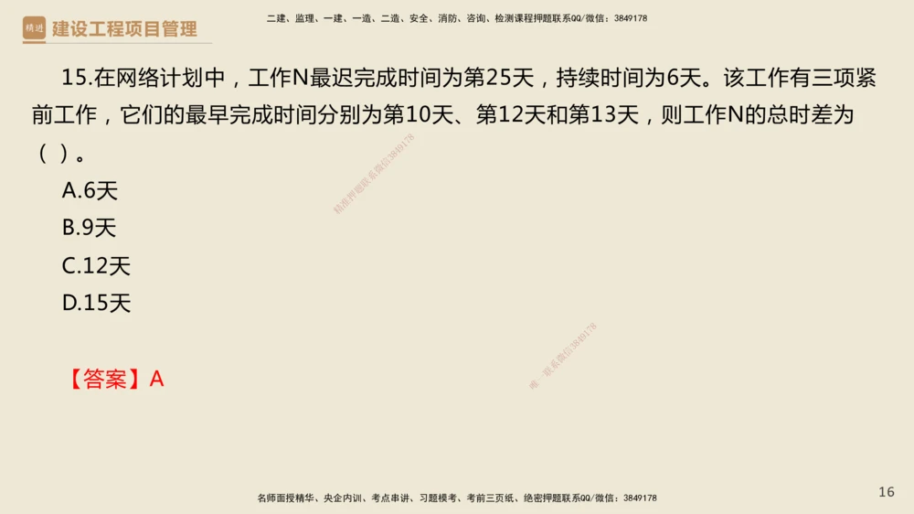 01.2025杨彬-必考速成-管理（带练）_2026年一级建造师_2026年一建管理_2025年一建管理SVIP_02-基础精讲✿高端面授✿深度强化_07-管理《必考速成带练》杨彬HX_讲义