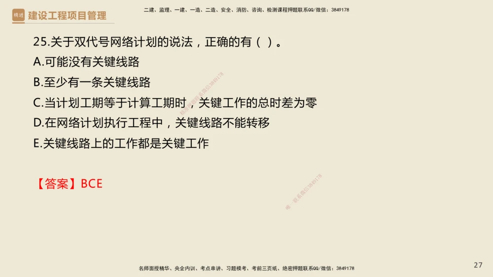 01.2025杨彬-必考速成-管理（带练）_2026年一级建造师_2026年一建管理_2025年一建管理SVIP_02-基础精讲✿高端面授✿深度强化_07-管理《必考速成带练》杨彬HX_讲义