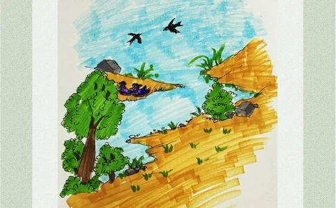 看画猜诗一首诗情画意的佳作_中小学精品资料(高清可打印)_古诗词大全集281份高清资料整理版