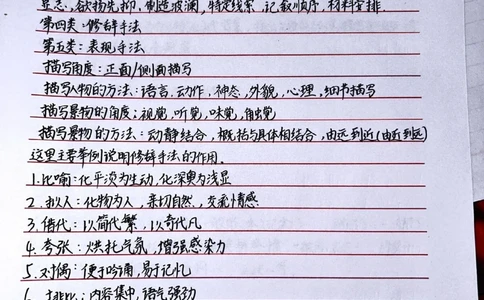 高中语文阅读理解答题技巧，努力背熟#语文#知识点总结#每天学习一点点_中小学精品资料(高清可打印)_初中大全集高清资料整理版