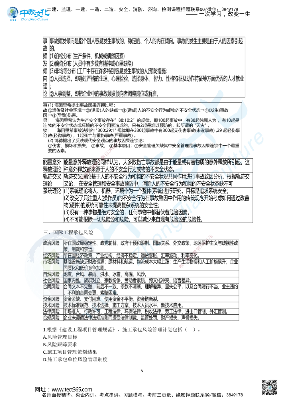 02.二、2025一建《管理》集训专题_2026年一级建造师_2026年一建管理_2025年一建管理SVIP_04-冲刺串讲✿考点强化✿小灶集训_47-管理《名师集训班》闫教授ZJ_课程讲义