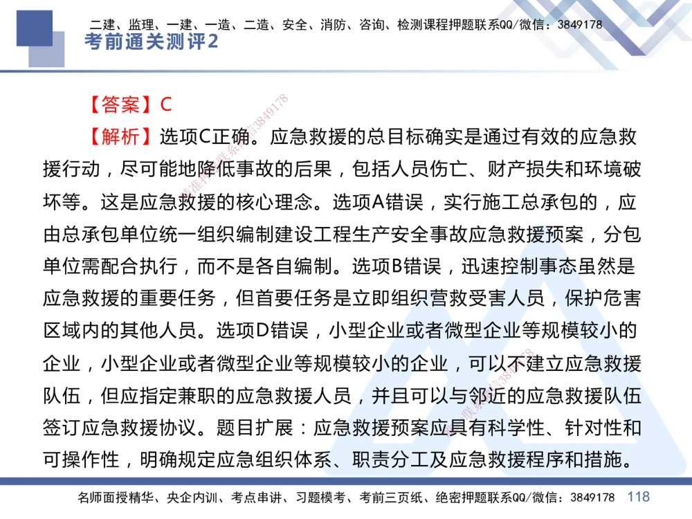 02.2025王晓丹-考前通关测评-管理2_2026年一级建造师_2026年一建管理_2025年一建管理SVIP_04-冲刺串讲✿考点强化✿小灶集训_40-管理《考前通关测评》王晓丹HX_讲义