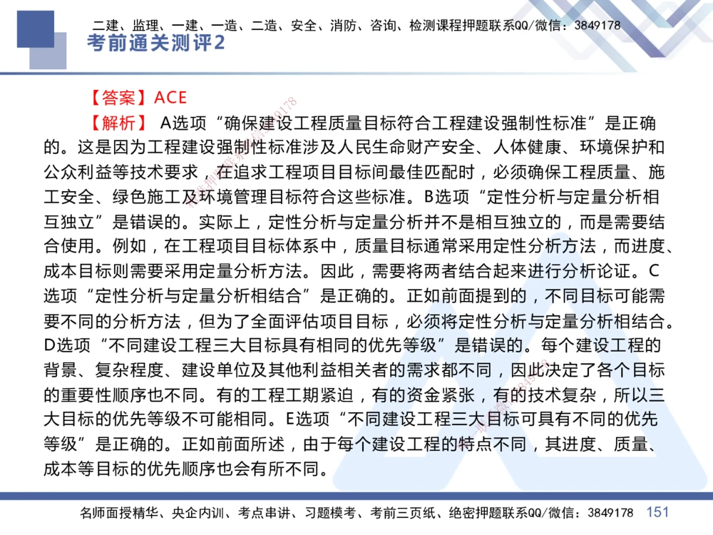 02.2025王晓丹-考前通关测评-管理2_2026年一级建造师_2026年一建管理_2025年一建管理SVIP_04-冲刺串讲✿考点强化✿小灶集训_40-管理《考前通关测评》王晓丹HX_讲义