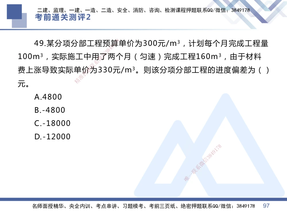 02.2025王晓丹-考前通关测评-管理2_2026年一级建造师_2026年一建管理_2025年一建管理SVIP_04-冲刺串讲✿考点强化✿小灶集训_40-管理《考前通关测评》王晓丹HX_讲义