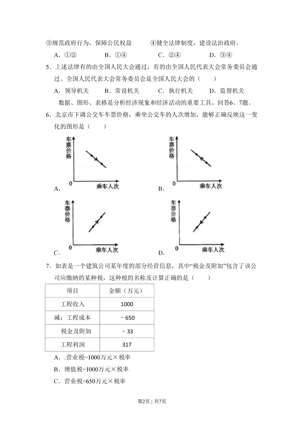 2009年高考生物试卷（北京）（空白卷）_政治历年高考真题_新&middot;PDF版2008-2025&middot;高考政治真题_政治（按年份分类）2008-2025_2009&middot;政治高考真题