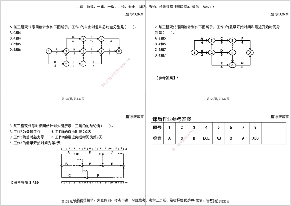 01.2026年一建《管理》强基特训-学员版(1)_2026年一级建造师_2026年一建管理_2026年一建管理SVIP_2026一建管理SVIP_03-习题精析✿实战特训✿模考通关_--配套讲义--_26