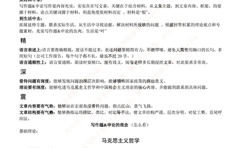 1-写作题&申论基础讲解_2025春招题库汇总_国企题库_中国烟草_6写作&申论专题