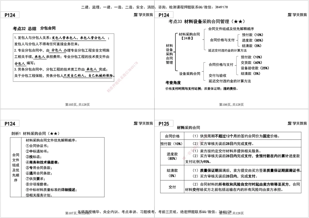 04.2025年一建《管理》直播带学--第3章黑白打印版_2026年一级建造师_2026年一建管理_2025年一建管理SVIP_02-基础精讲✿高端面授✿深度强化_34-管理《直播带学班》陈晨XT