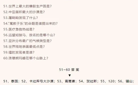 百科知识（二）_中小学精品资料(高清可打印)_百科知识大全集312份高清资料整理版