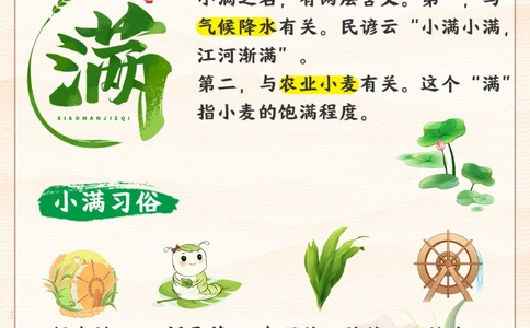 认识二十四节气小满-小满胜万全_2025抖音最火小学全科全年级资料大全集超完整版_小学常识VIP资源禁止外传