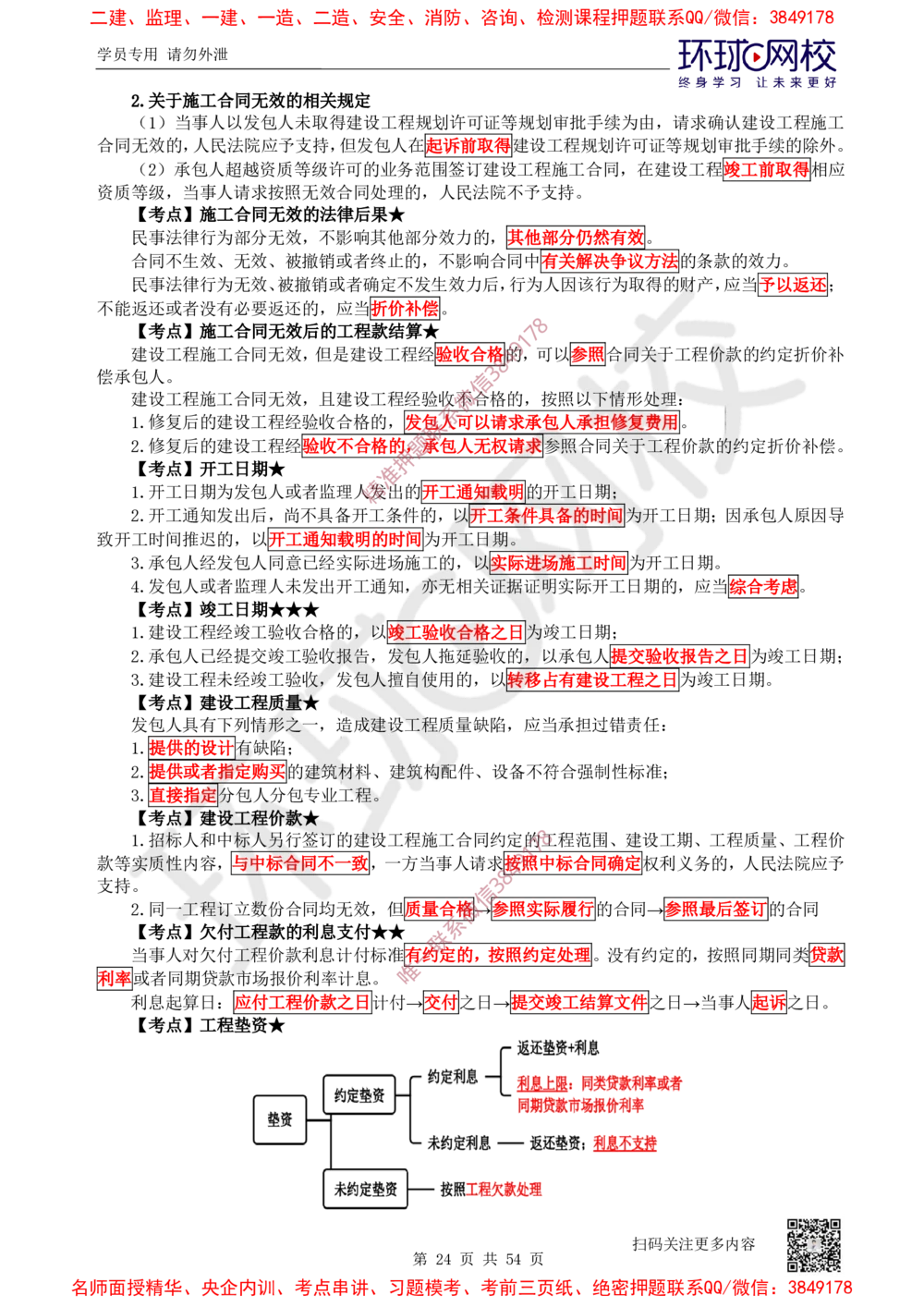 02.2025一建法规直播密训-（全）_2026年一建法规_2025年一建法规SVIP_04-冲刺串讲✿考点强化✿小灶集训_16-法规《直播密训班》安国庆HQ_讲义