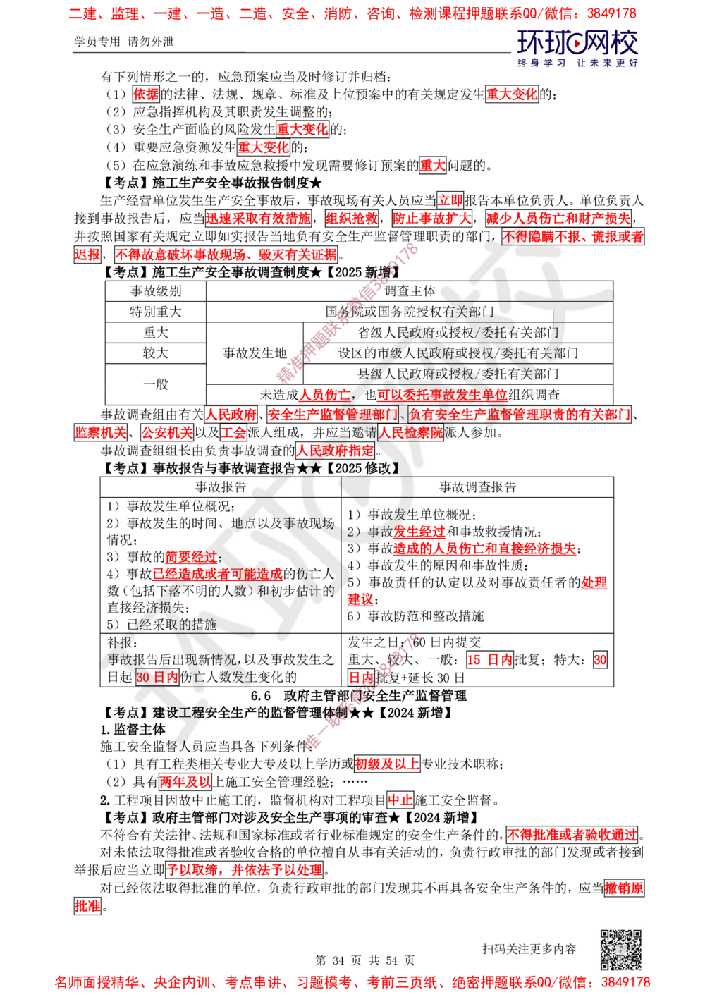 02.2025一建法规直播密训-（全）_2026年一建法规_2025年一建法规SVIP_04-冲刺串讲✿考点强化✿小灶集训_16-法规《直播密训班》安国庆HQ_讲义