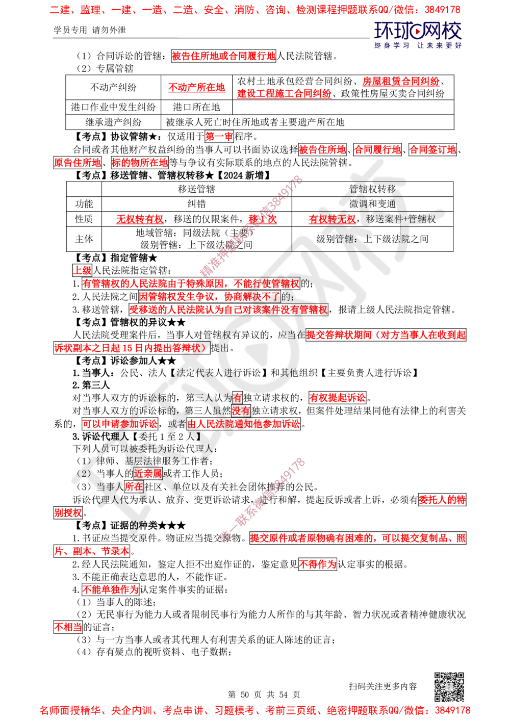 02.2025一建法规直播密训-（全）_2026年一建法规_2025年一建法规SVIP_04-冲刺串讲✿考点强化✿小灶集训_16-法规《直播密训班》安国庆HQ_讲义