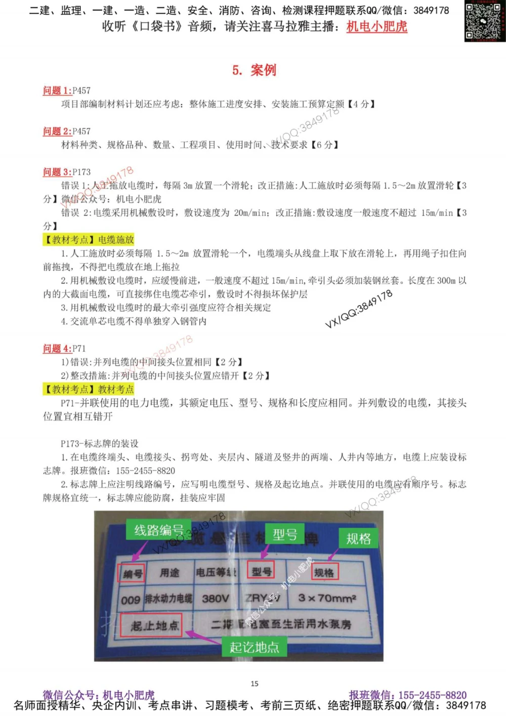 01-案例百题斩（1-6题）_2026年一级建造师_2026年一建机电_2025年一建机电SVIP_04-冲刺串讲✿考点强化✿小灶集训