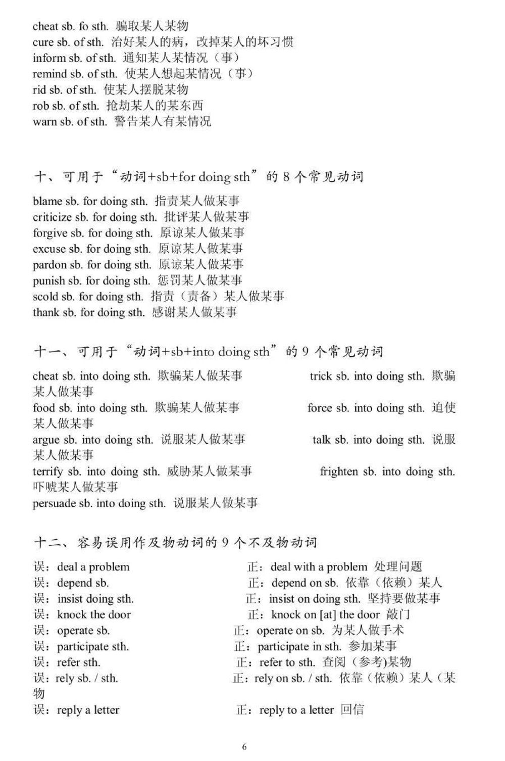 高中英语词组固定搭配都在这里了，都是常考常用的，刷到这个就代表上天提醒你该背单词了#英语#高中英语#知识点总结#每天学习一点点#图文伙伴计划_中小学精品资料(高清可打印)