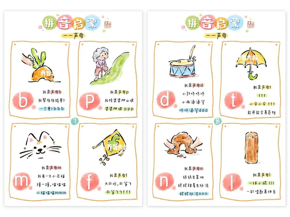 给孩子们的拼音启蒙_中小学精品资料(高清可打印)_常识知识大全集140份高清资料整理版